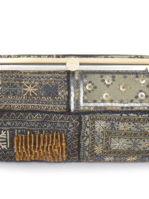 BEDOUIN METALLIC GRACE CLUTCH