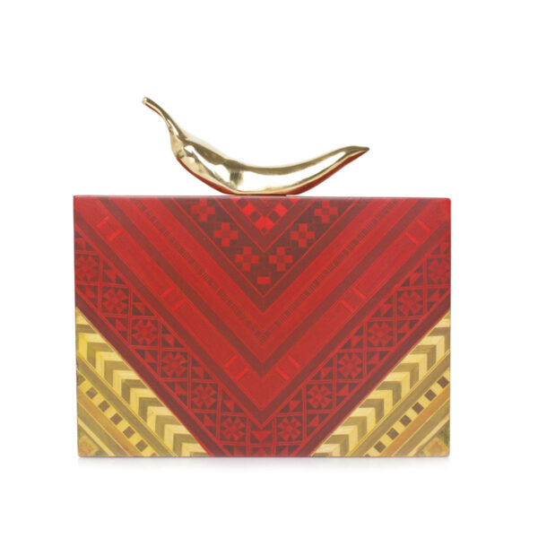 CHILI RED MARQUETRY