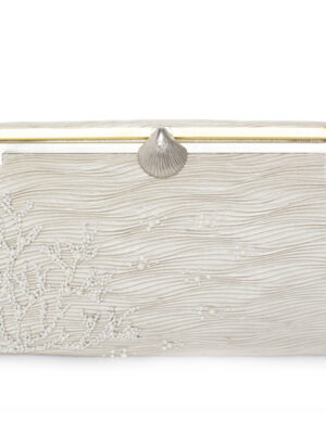 CORAL WAVES GRACE CLUTCH
