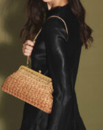 ECLIPSE GOLD CROCHET CLASSIC BAG