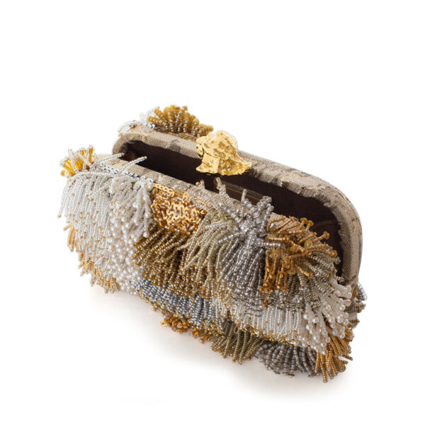 LUSH GOLD BOX CLUTCH