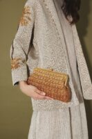 ECLIPSE GOLD CROCHET CLASSIC BAG
