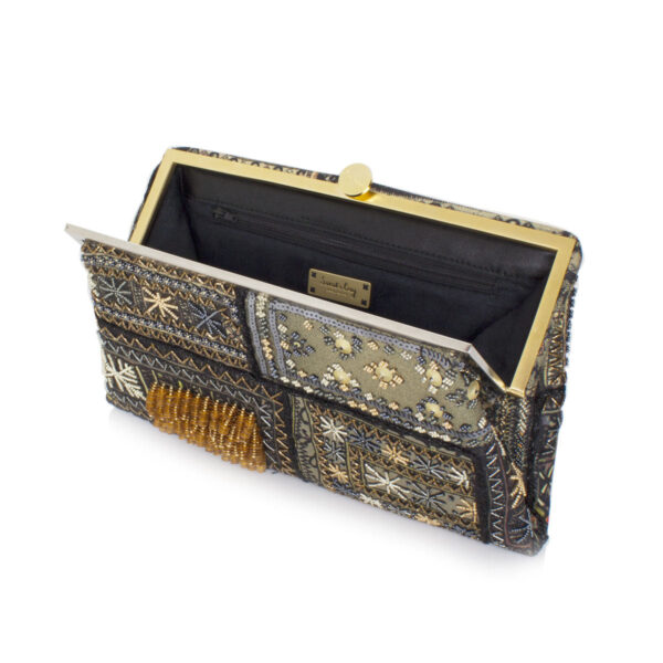BEDOUIN METALLIC GRACE CLUTCH