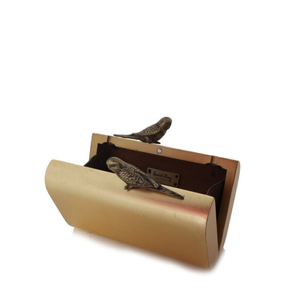 BIRDS GOLD LOG LOVERS