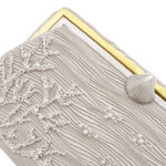 CORAL WAVES GRACE CLUTCH