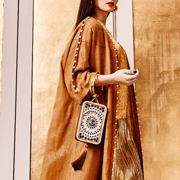 MANDALA GOLD MENOTTES WRISTLET